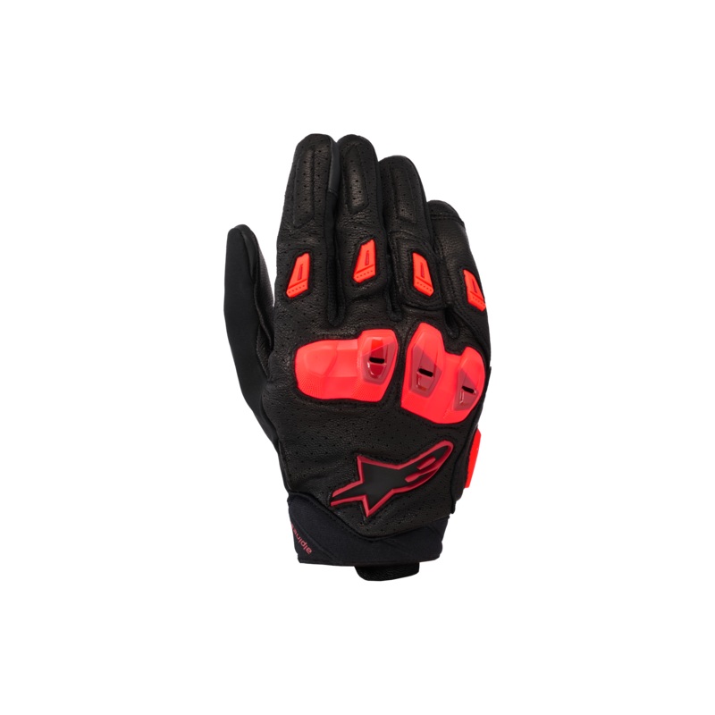 Gants SP X 7  XS Black Dark Red Red Fluo